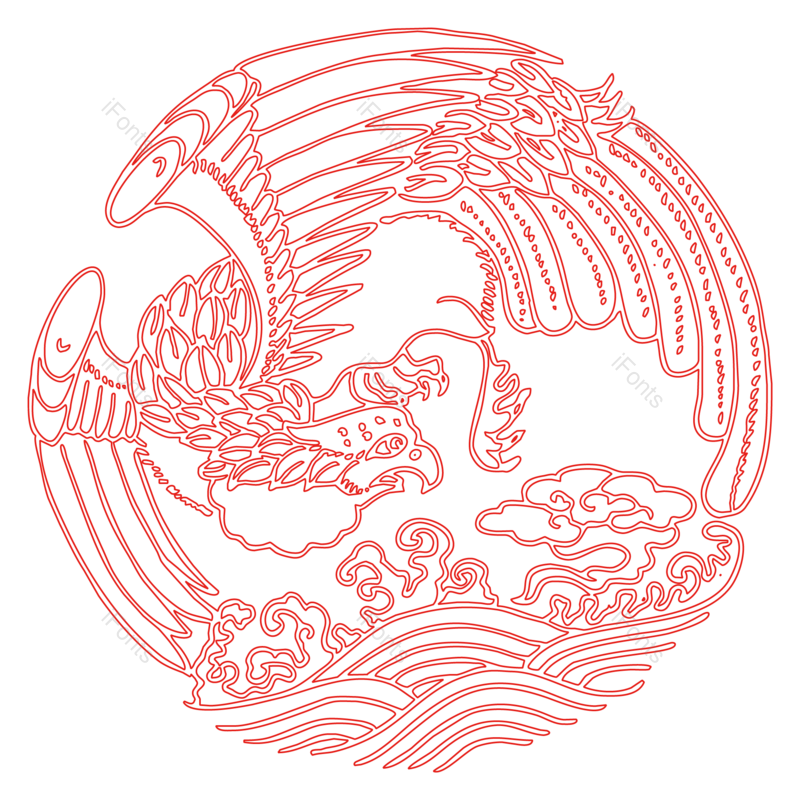 花纹图片,图案元素,剪纸PNG,剪纸元素免抠素材